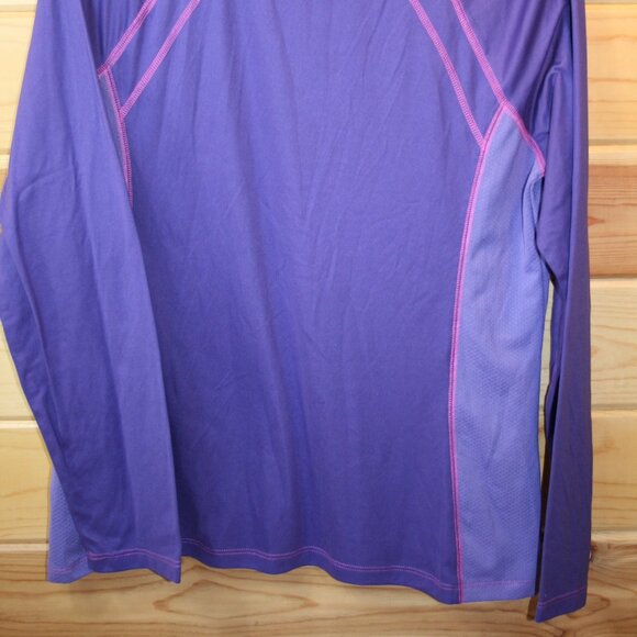Tek Gear Purple Long Sleeve Top Size XL - Picture 2 of 5